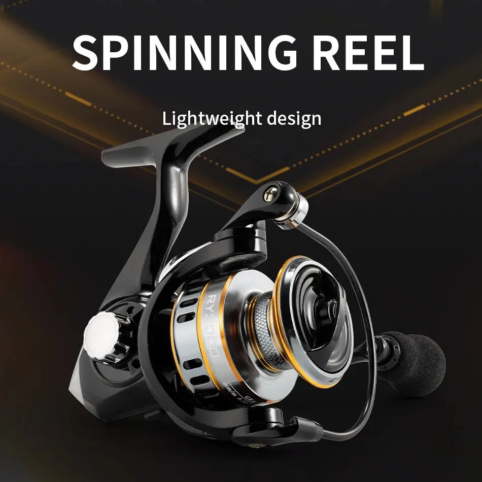 ROOBLINOS RY Spinning Reels Saltwater Freshwater Fishing Reel Ultralight Metal Frame Smooth And Tough High Speed Fishing Reels-EXPROTAS