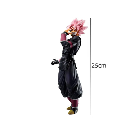25cm Dragon Ball Heroes Zamasu Goku Black PVC Figure GK Statue Model Toy