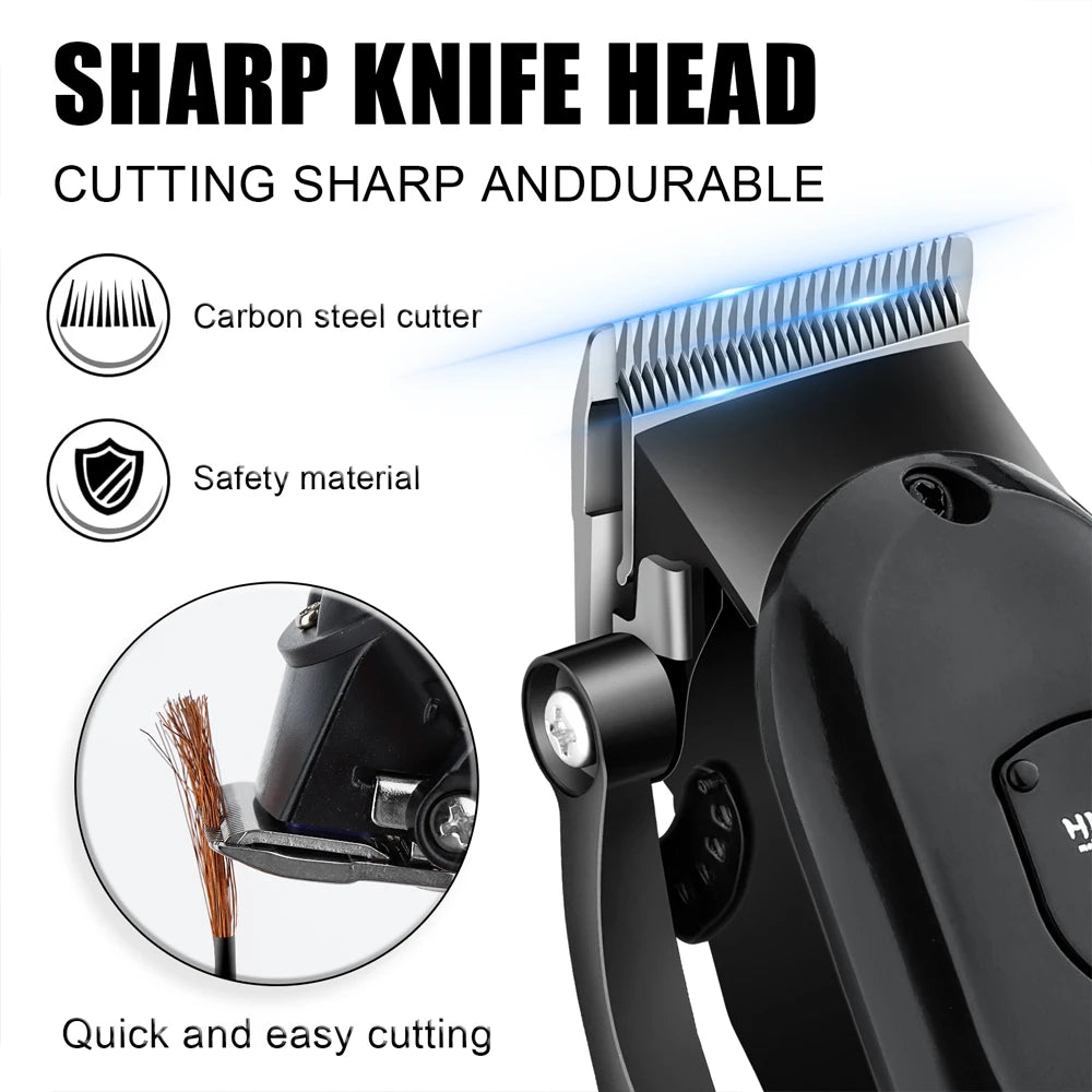 Hair Clipper Professional Men Electric Trimmer Cutting Machine Barber