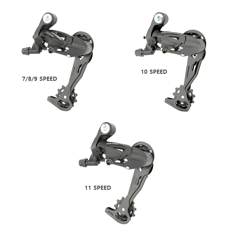 MicroNEW Mountain Bike Rear Derailleur 3x7 3x8 3x9 3x10 3x11 Speed with Internal Shift Cable MTB Bicycle Front Shifter