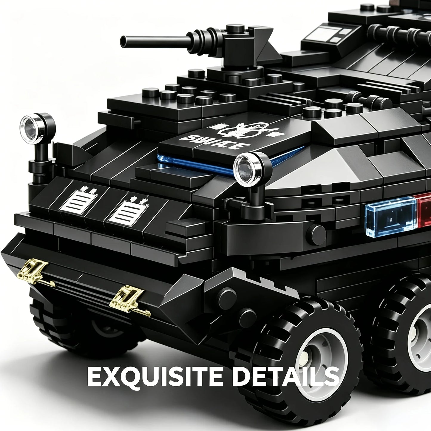 717 Special Police Vehicle Building Blocks Model Urban Army Theme