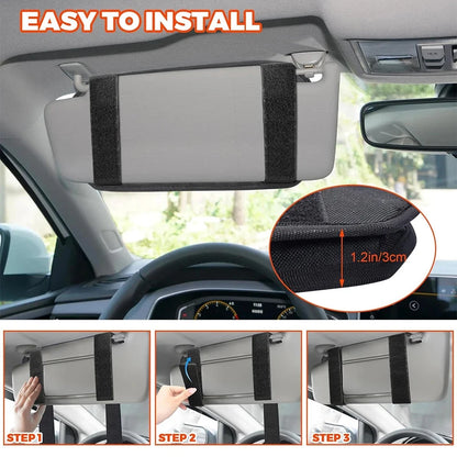Auto Car Sun Visor Organizer Tactical Pouch Bag Pocket Card Storage Holder