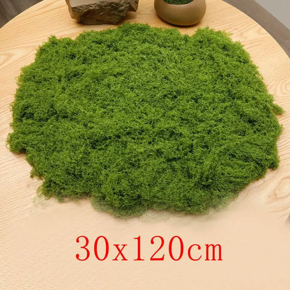 Green Fake Moss Artificial Plant DIY Crafts Decor Landscape Home Garden