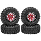 1.45 Inch Crawler Car Tire Wheels for 1/18 TRX-4M 1/24 SCX24 RC