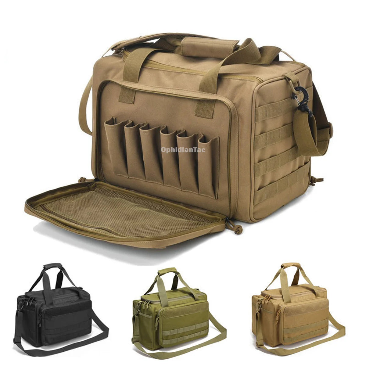 Range Bag Outdoor Hunting  Training Shooting Molle Gun Bags Climbing Hiking Camping Large Capacity Handbag-EXPROTAS