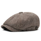 Unisex Newsboy Hat Retro Beret Cap for Spring Autumn Travel Casual