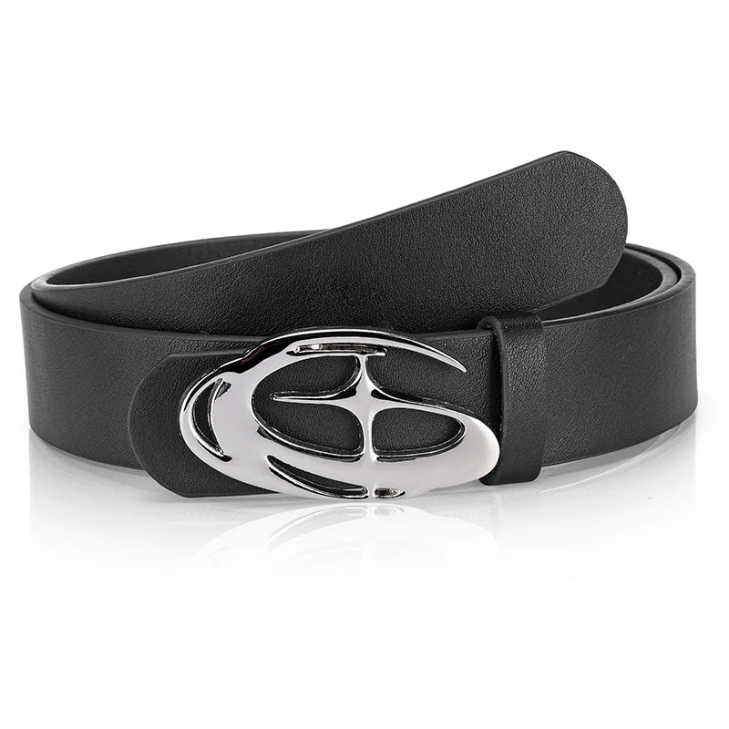 Men's Smooth Buckle Belt Unique Fashion Casual Pants Accessories Birthday