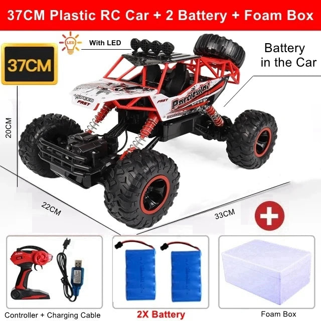 EXPROTAS RC Car Remote Control 4X4 All Terrain Brushless Outdoor Vehicle