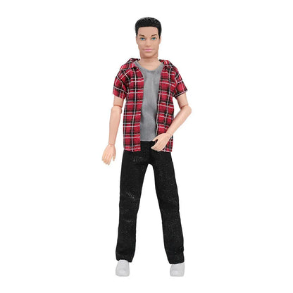 30cm Fashion Ken Doll 1/6 Movable Joints Clothes Suit Dress-Up Toy