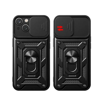 Shockproof Armour Case for iPhone 7-16 Pro Max Plus Mini SE Camera Cover