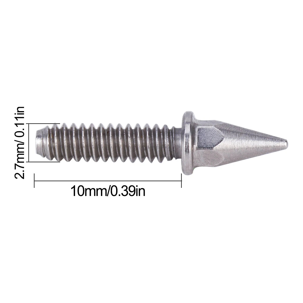 24pcs Hex Socket Screws RC Crawler Spiked Bolts for SCX10 D90 TRX4