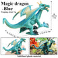 Oenux Fantasy Creature PVC Figure Dragon Phoenix Dinosaur Animal Model - EXPROTAS