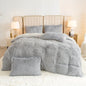 3-Piece Duvet Cover Set Luxury Soft Bedding for King Double Single Size