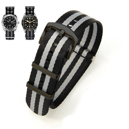 Nato Nylon Strap 20mm 22mm Military Watch Band Army Diver Wristwatch