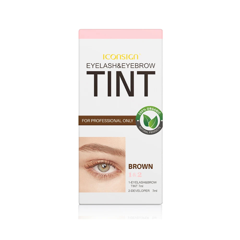 Eyelash Eyebrow Dye Tint Kit Professional Black Mascara Lift Lamination