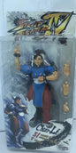 Street Fighter Chun Li Ryu Ken Guile Akuma PVC Articulated Action Figure Toy