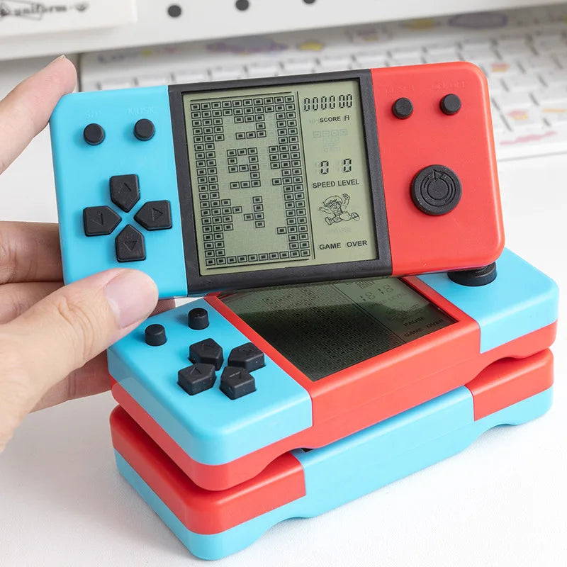Tetris Handheld Game Electronic Retro Arcade Console 26 In 1 Vintage