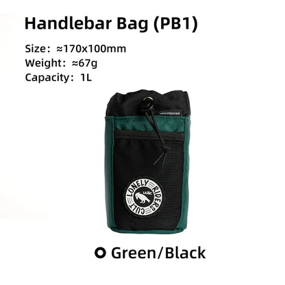 Insulated Handlebar Stem Bag C-HOLD Water Bottle Pouch Bikepacking Touring