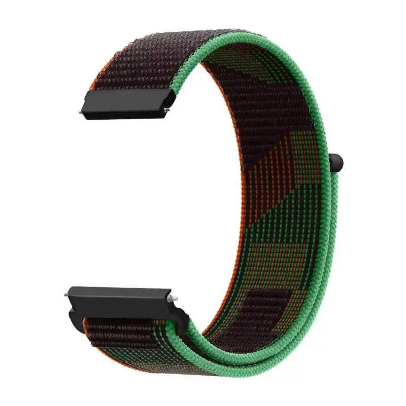 20mm 22mm Nylon Strap for Garmin Forerunner Venu Vivoactive Watch Band