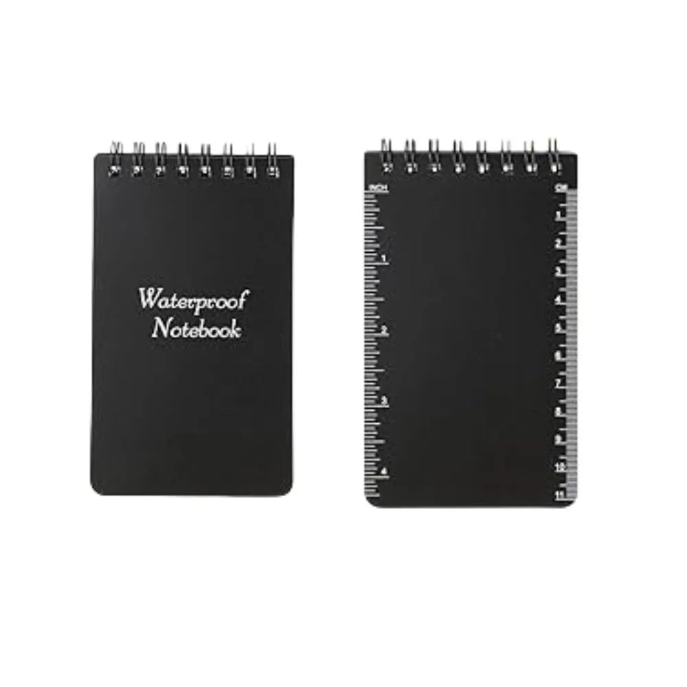 Waterproof Tactical Pocket Notebook Lined Notepad All Weather Pages