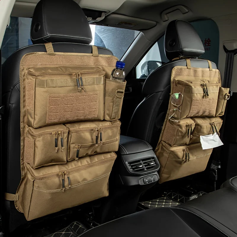 Storage Bag for Car Rear Seats Tactical Organizer Multifunctional Bag