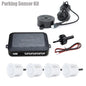Car Parking Sensor 12V Ultrasonic 4 Sensors Buzzer Reverse Alert System