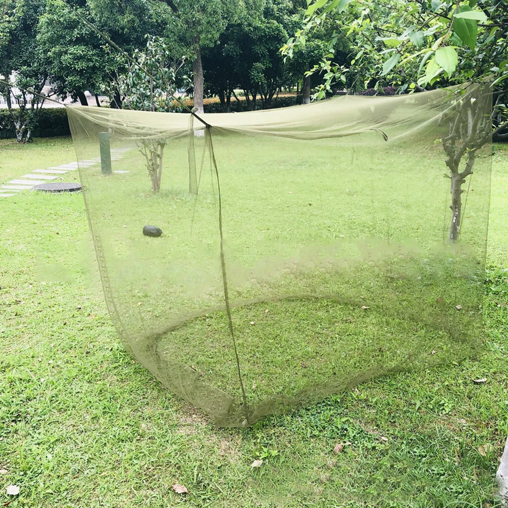 Portable Mosquito Net Canopy Folding Breathable Camping Fishing Hiking Outdoor