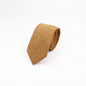 Mens Slim Solid Colour Tie 6.5cm Wedding Party Classic Necktie