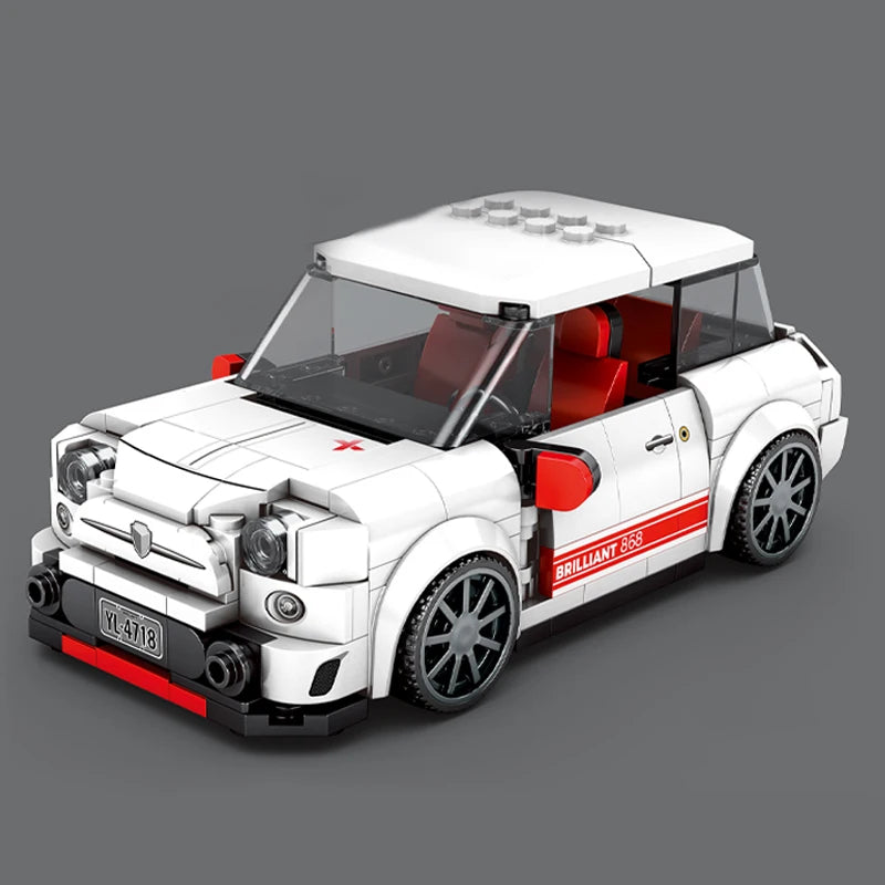 325pcs Classic Racing Car Building Blocks Creative STEM Model Toy Gift for Kids