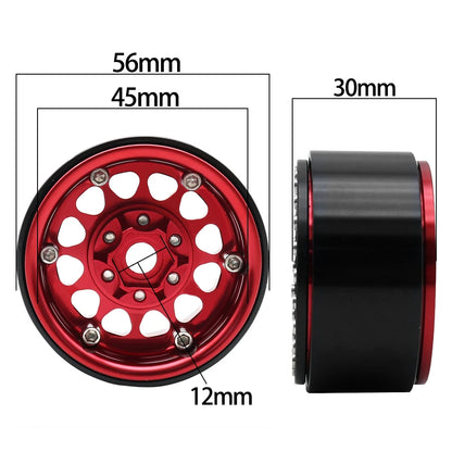 1/10 RC Crawler 1.9" Metal Beadlock Wheel - EXPROTAS