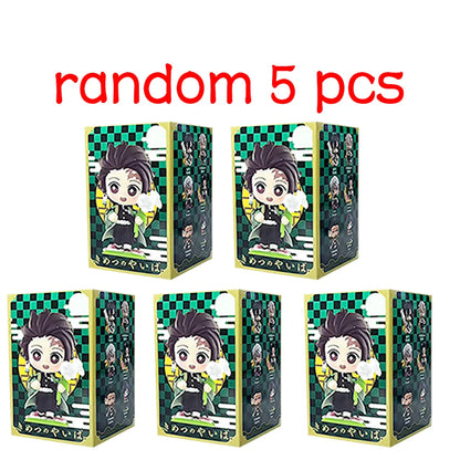 Demon Slayer Blind Box Figure Tanjiro Nezuko Anime PVC Collectible Toy