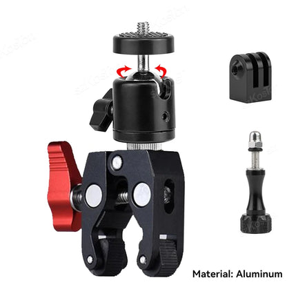 Bike Handlebar Mount Selfie Stick for GoPro Insta360 DJI Accessories