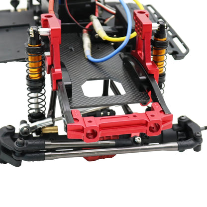 1/10 RC Crawler Metal Front & Rear Bumper Mount Set for Axial SCX10 II