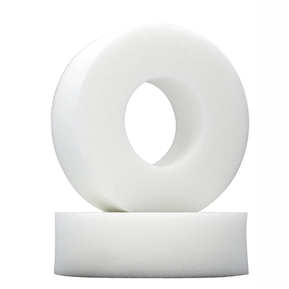 Milky White Soft Rubber 1.9 Wheel Tires 118*45MM for 1:10 RC Crawler Car Axial SCX10 90046 AXI03007 TRX4 RBX10M