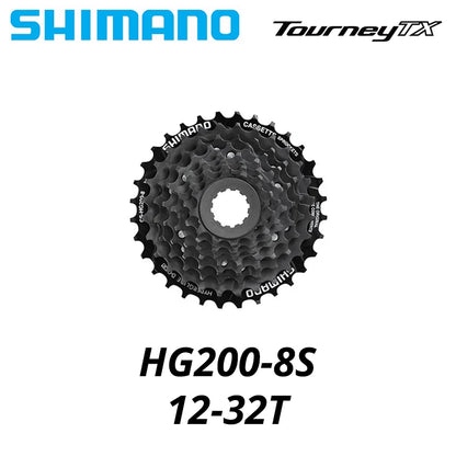 Shimano CS-HG200 7/8-Speed HG Cassette 12-28T to 12-32T MTB