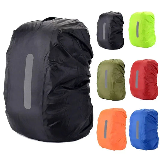 Waterproof Backpack Rain Cover Outdoor Travel Bag Protector Safety Cap