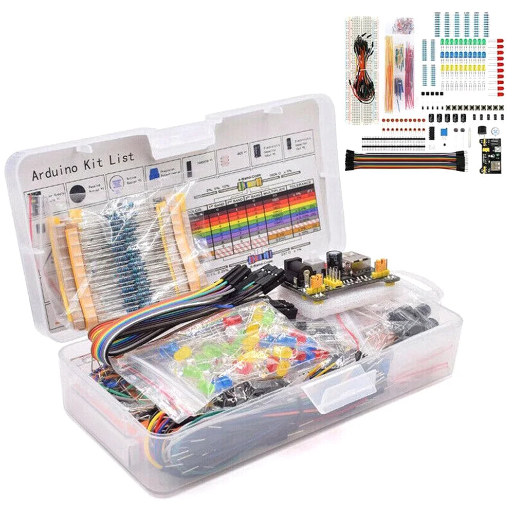 830Pcs DIY Project Starter for Arduino R3 Electronic Components Development