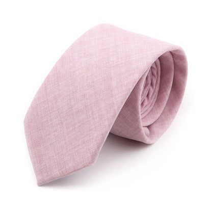 Men Tie Solid Slim Skinny Plain Wedding Party Ties Sage Green Pink Orange