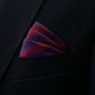 Mens Pocket Square Handkerchief Solid Satin Wedding Accessories