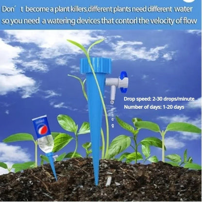 10PCS Plant Watering Drip Irrigation System Adjustable Garden Home Flower