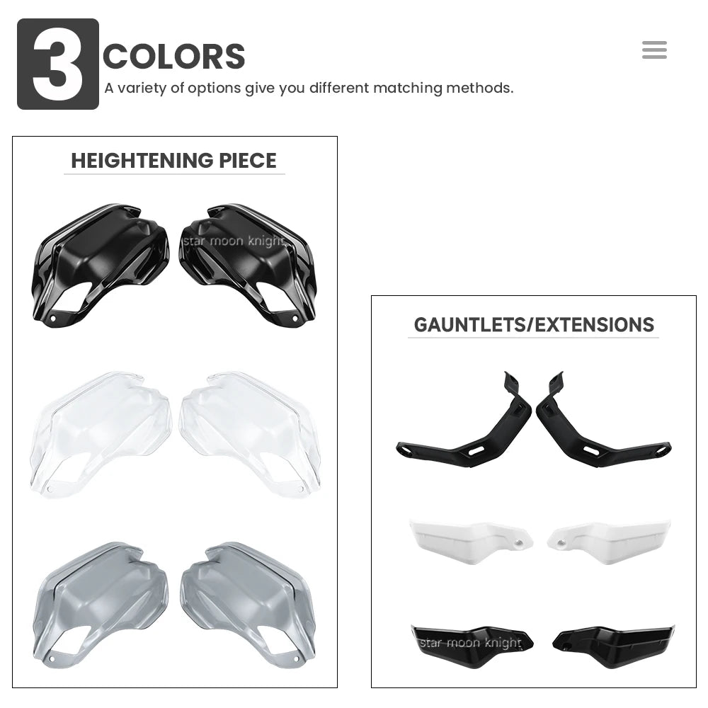 Handguard Windshield Protector Shields for Honda XL750 Transalp 2023-2024