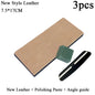 Diamond Knife Sharpening System 15° Whetstone Tool w/ Non-Slip Base