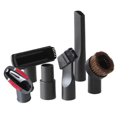 Universal Vacuum Cleaner Brush Nozzle 32 & 35mm Brush Head Cleaning Tool Long Flexible Flat Slim Suction Nozzle Head For Bed