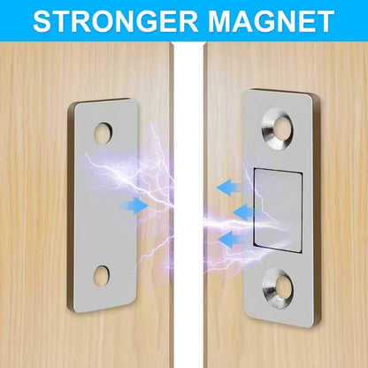 Ultra Thin Magnetic Door Catch Cabinet Latch 42mm x 18mm for Cupboard