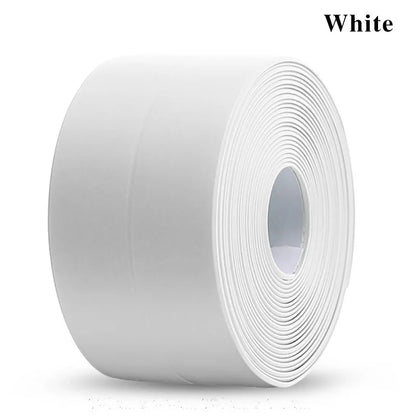 Shower Bath Sealing Tape PVC Self Adhesive Waterproof Caulk Strip Kitchen Sink