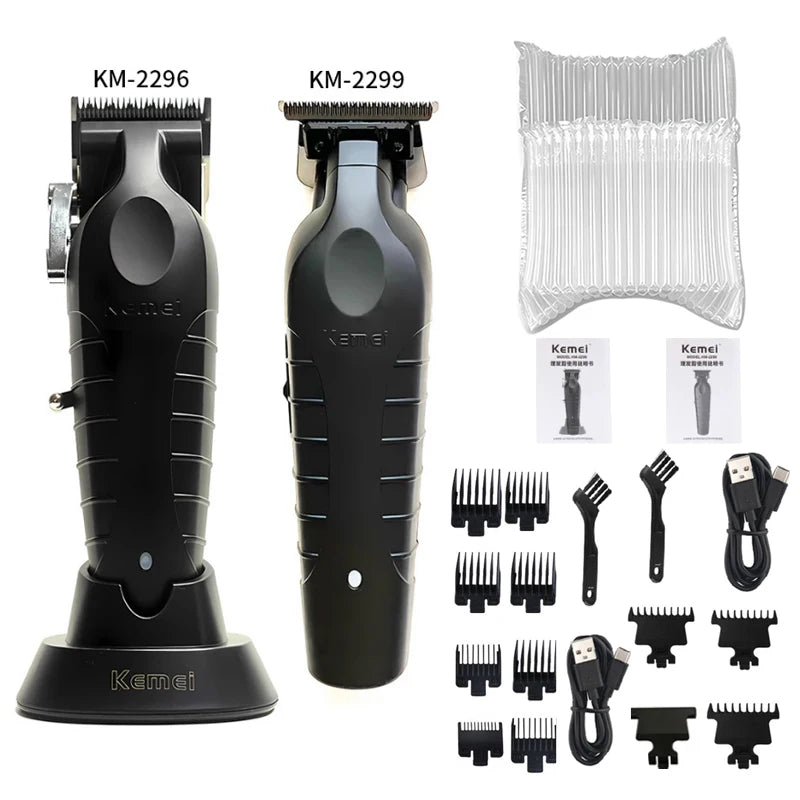 Kemei Hair Clipper Professional Cordless Trimmer Electric Shaver Beard Machine