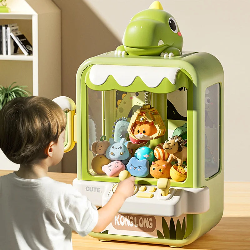 Arcade Game Adjustable Claw Machine for Kids Music Vending Toy