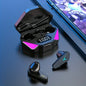 Wireless Bluetooth Headset TWS Gaming Earbuds LED Display Mic Noise Cancelling