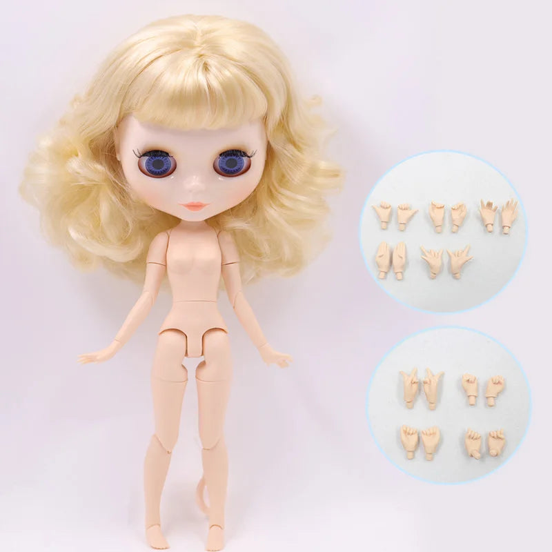 Icy Blyth Doll Joint Body 1/6 BJD White Skin 30cm Toy Gift