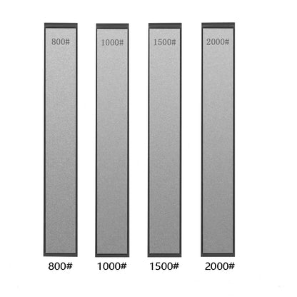 4PCS Diamond Stone Whetstone Bar Knife Sharpener Scissors Razor Polished Kitchen Knife